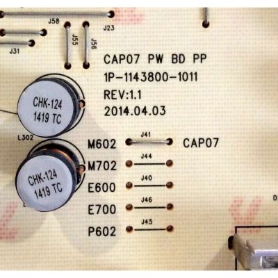 KIT DE TARJETAS TV VIZIO / MAIN Y8386392S 0160CAP07100 1P-0141X01-4010 / T-CON RUNTK5489TP  0116FV / FUENTE 09-60CAP070-00 1P-1143800-1011 / PANEL S600FH2-1 / MODELO M602I-B3 BFLFTRRCAQ - Imagen 5